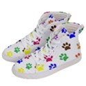 Pawprints-paw-prints-paw-animal Men s Hi-Top Skate Sneakers View2