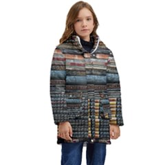 Pile Of Books Photo Of Assorted Book Lot Backyard Antique Store Kids  Hooded Longline Puffer Jacket