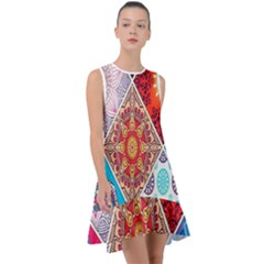 Mandala Pattern, Desenho, Designs, Glitter, Pattern Frill Swing Dress