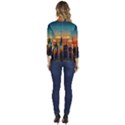 New York City Skyline Usa Women s One-Button 3/4 Sleeve Short Jacket View4
