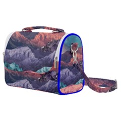 Adventure Psychedelic Mountain Satchel Shoulder Bag