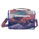 Adventure Psychedelic Mountain Satchel Shoulder Bag View3