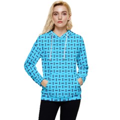 Pattern-123 Women s Lightweight Drawstring Hoodie