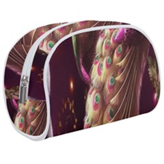 Peacock Dream, Fantasy, Flower, Girly, Peacocks, Pretty Make Up Case (medium)