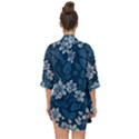 Pattern Flower Nature Open Front Chiffon Kimono View2
