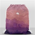 Aesthetic Pixel Art Landscape Drawstring Bag (Small) View2