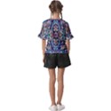  Over The Delta  Kids  V-Neck Horn Sleeve Blouse View2