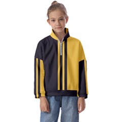 Abstract Design, Minimal, Abstract, Black, Desenho, Flat Kids  Half Zip Hoodie