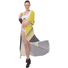 Minimalist, Abstract, Android, Background, Desenho Maxi Chiffon Beach Wrap
