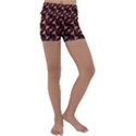 Oriental Dragon Motif Pattern Kids  Lightweight Velour Yoga Shorts View1