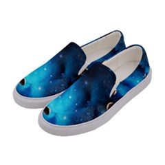 3d Universe Space Star Planet Women s Canvas Slip Ons