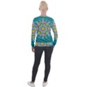 Abstract Digital Artwork Velvet Zip Up Jacket View2