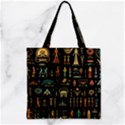 Hieroglyphs Space Zipper Grocery Tote Bag View1
