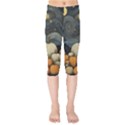 Pumpkin Halloween Kids  Capri Leggings  View1
