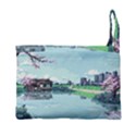 Japanese Themed Pixel Art The Urban And Rural Side Of Japan Premium Foldable Grocery Recycle Bag View3