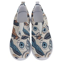 Eyes Pattern No Lace Lightweight Shoes