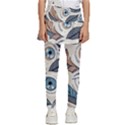 Eyes pattern Kids  Skirted Pants View1