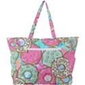 Donut Pattern Texture Colorful Sweet Simple Shoulder Bag View3