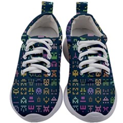 Procedural Generation Digital Art Pattern Kids Athletic Shoes