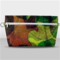Colorful Autumn Leaves Texture Abstract Pattern Handbag Organizer View1
