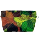 Colorful Autumn Leaves Texture Abstract Pattern Handbag Organizer View2
