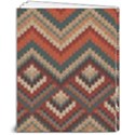Pattern Knitting Texture 8  x 10  Hardcover Notebook View2