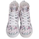 Cartoon Cat Cute Animal Kawaii Pastel Pattern Men s Hi-Top Skate Sneakers View1