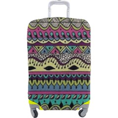 Aztec Design Luggage Cover (large)