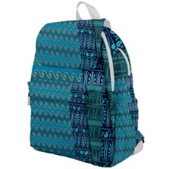 Aztec, Batik Top Flap Backpack by nateshop