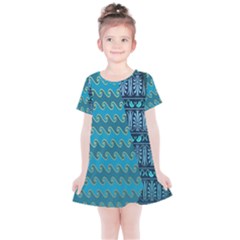 Aztec, Batik Kids  Simple Cotton Dress
