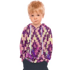 Cute Glitter Aztec Design Kids  Overhead Hoodie