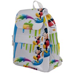 Mickey Mouse, Apple Iphone, Disney, Logo Top Flap Backpack by nateshop