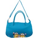 Minions, Blue, Cartoon, Cute, Friends Removable Strap Handbag View2