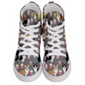 Welsh Corgi Dog Boba Tea Bubble Kawaii Men s Hi-Top Skate Sneakers View1