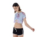 Img 5852 Tie Back Short Sleeve Crop T-Shirt View2