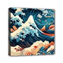 Wave pattern Mini Canvas 6  x 6  (Stretched) View1