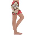 Bao T- Shirt Bao Down To Me   Dim Sum Pun T- Shirt Yoga Reflexion Pose T- Shirtyoga Reflexion Pose T- Shirt Kids  Lightweight Velour Capri Yoga Leggings View3