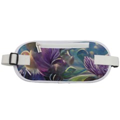 Abstract Blossoms  Rounded Waist Pouch by Internationalstore