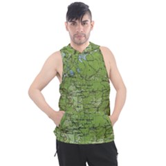 Map Earth World Russia Europe Men s Sleeveless Hoodie