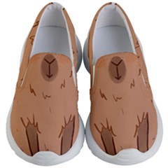 Capybara Art T- Shirt Cute Capybara Art T- Shirt Yoga Reflexion Pose T- Shirtyoga Reflexion Pose T- Shirt Kids Lightweight Slip Ons