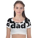 Cat Dad Gray Hair T- Shirt Cat Dad Gray Hair T- Shirt Yoga Reflexion Pose T- Shirtyoga Reflexion Pose T- Shirt Velvet Short Sleeve Crop Top  View1