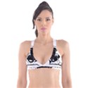 Black Pug Dog If I Cant Bring My Dog I T- Shirt Black Pug Dog If I Can t Bring My Dog I m Not Going Plunge Bikini Top View1