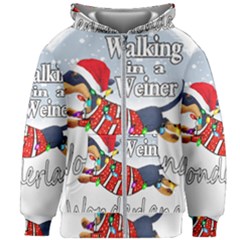 Weiner T- Shirt Walking In A Weiner Wonderland T- Shirt (1) Kids  Zipper Hoodie Without Drawstring by ZUXUMI