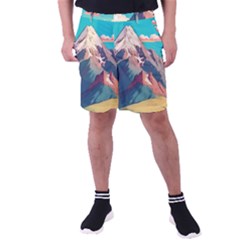 Mountain Mount Fuji Men s Pocket Shorts