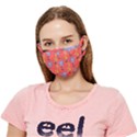 Elephant Monkey Dog Cartoon Crease Cloth Face Mask (Adult) View1