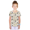 Bee Honeycomb Honeybee Insect Kids  One Piece T-Shirt View1