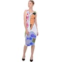 Easter Bunny Happy Easter T- Shirt Hip Hop Happy Easter T- Shirt Sleeveless Pencil Dress View3