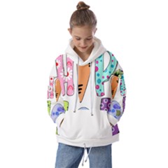 Easter Bunny Happy Easter T- Shirt Hip Hop Happy Easter T- Shirt Kids  Oversized Hoodie
