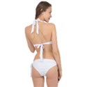 Ostrich T-shirtwhite Look Calm Ostrich 23 T-shirt (1) Tie It Up Bikini Set View2