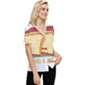 Bread Baking T- Shirt Funny Bread Baking Baker My Yeast Expecting A Bread T- Shirt Bow Sleeve Button Up Top View3